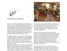 Tablet Screenshot of nealpollackgoldsmith.com